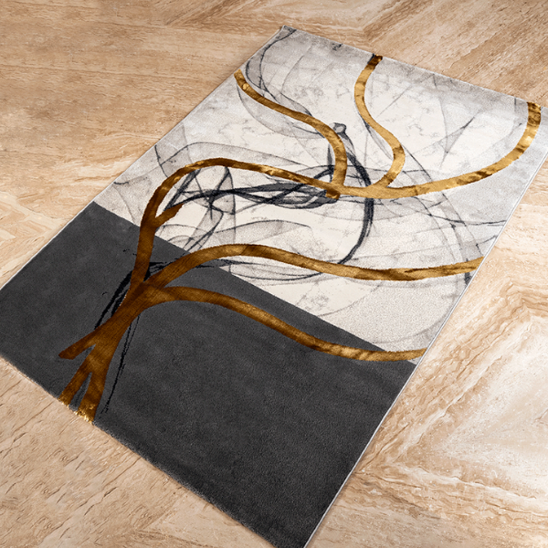 Contemporary Abstract Art Floor Rug (5 X 7.5 Feet)