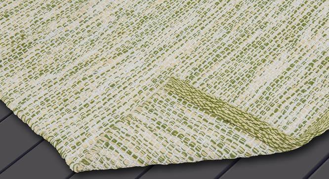 Black Geometrics Handmade Cotton Carpet